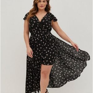 Torrid Maxi Gauze Walk-Through Dress